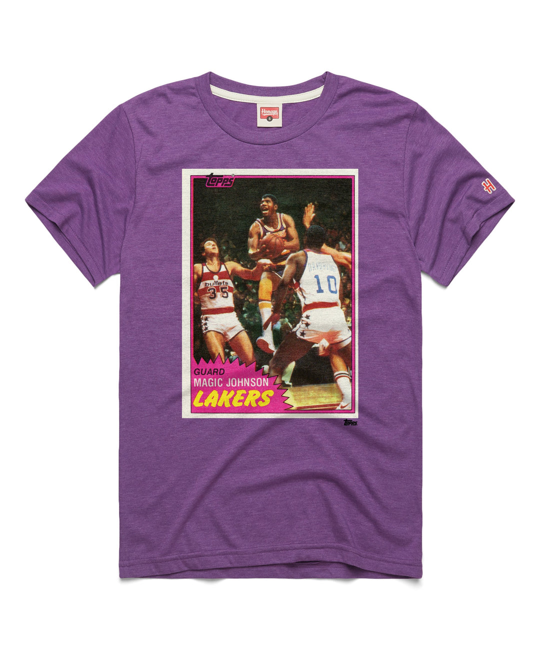 Lakers Johnson Topps Card SS Tee - Lakers Store