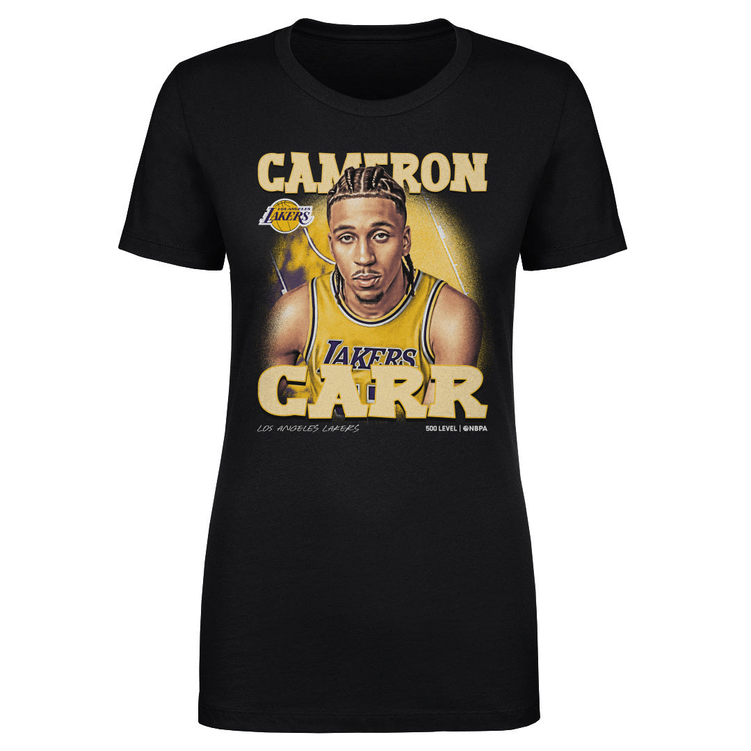 Cameron Carr Los Angeles Lakers Airbrush WHT