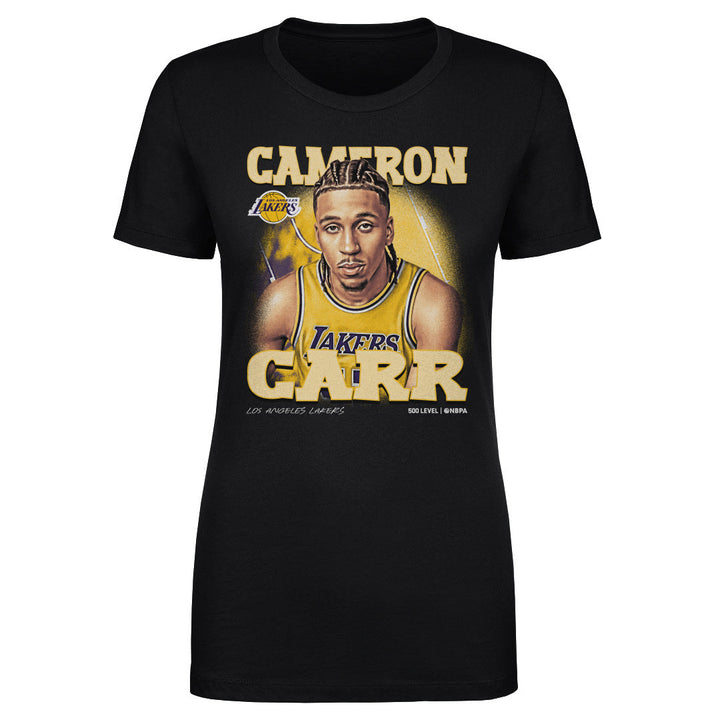 Cameron Carr Los Angeles Lakers Airbrush WHT