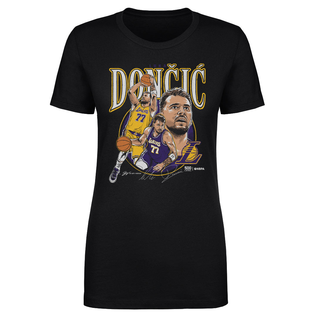Luka Doncic Los Angeles Lakers Trio WHT