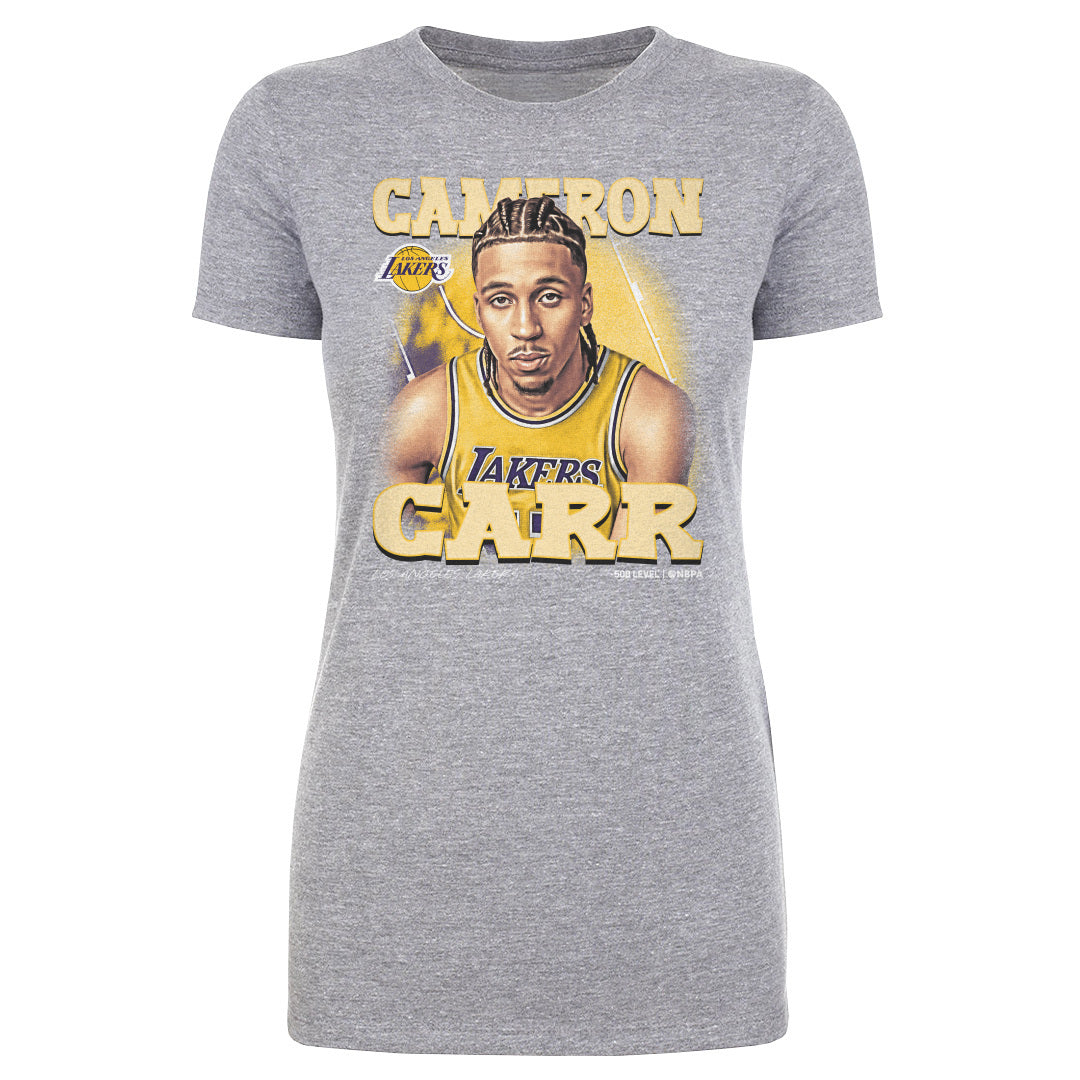 Cameron Carr Los Angeles Lakers Airbrush WHT