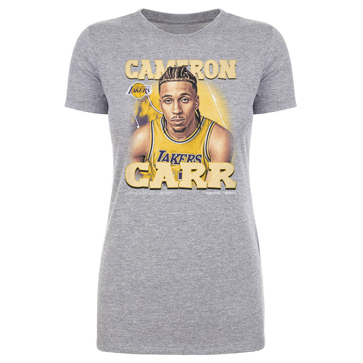 Cameron Carr Los Angeles Lakers Airbrush WHT