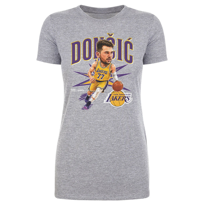 Luka Doncic Los Angeles Lakers Big Head WHT