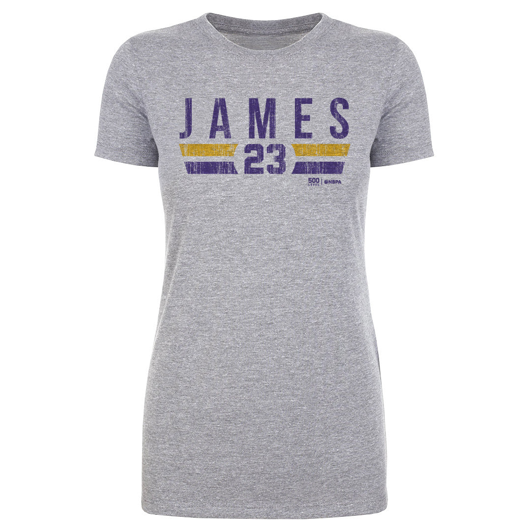 LeBron James Los Angeles Lakers Font - Lakers Store