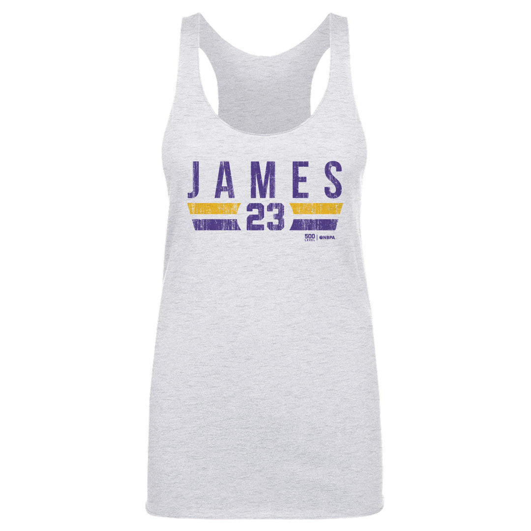 LeBron James Los Angeles Lakers Font - Lakers Store
