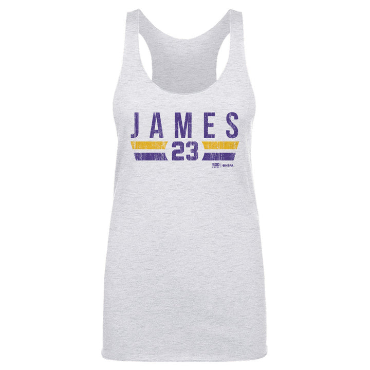 LeBron James Los Angeles Lakers Font - Lakers Store