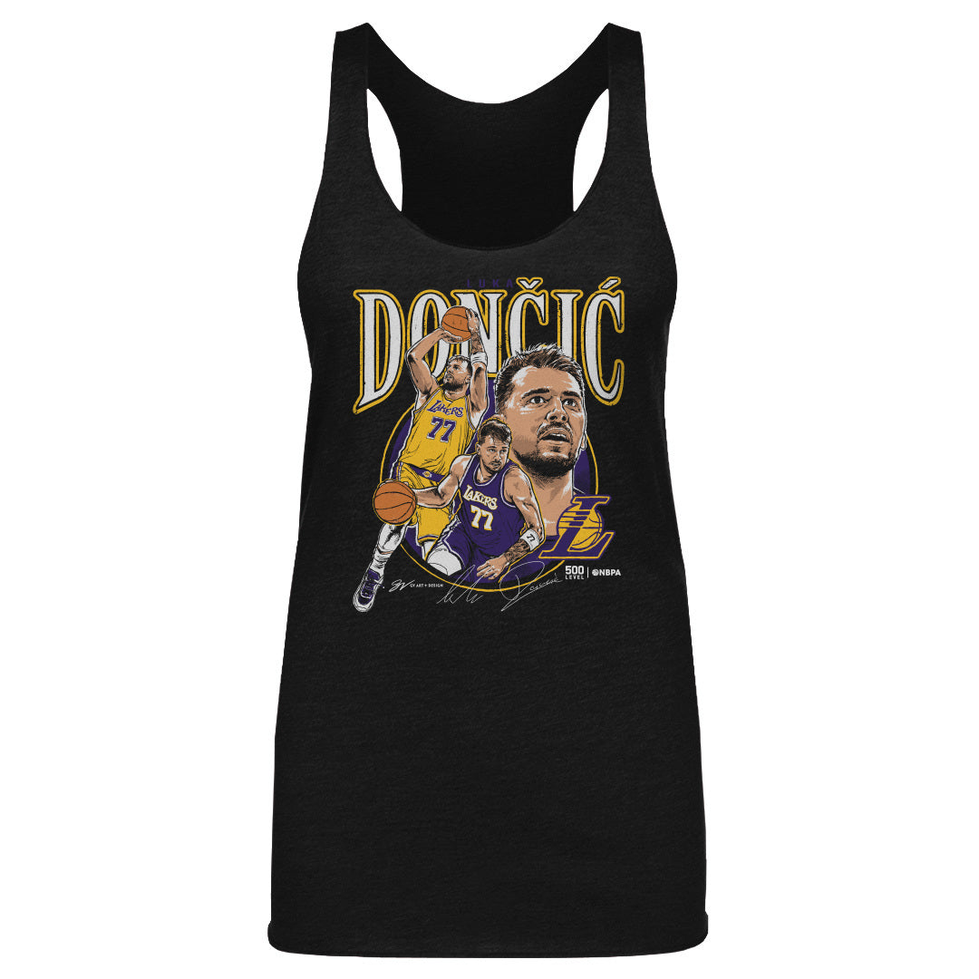 Luka Doncic Los Angeles Lakers Trio WHT