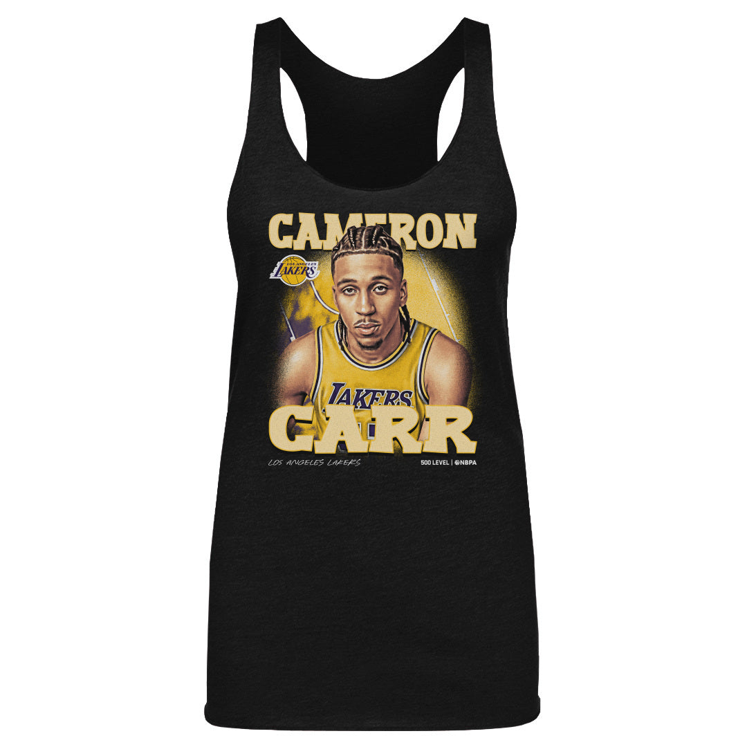 Cameron Carr Los Angeles Lakers Airbrush WHT