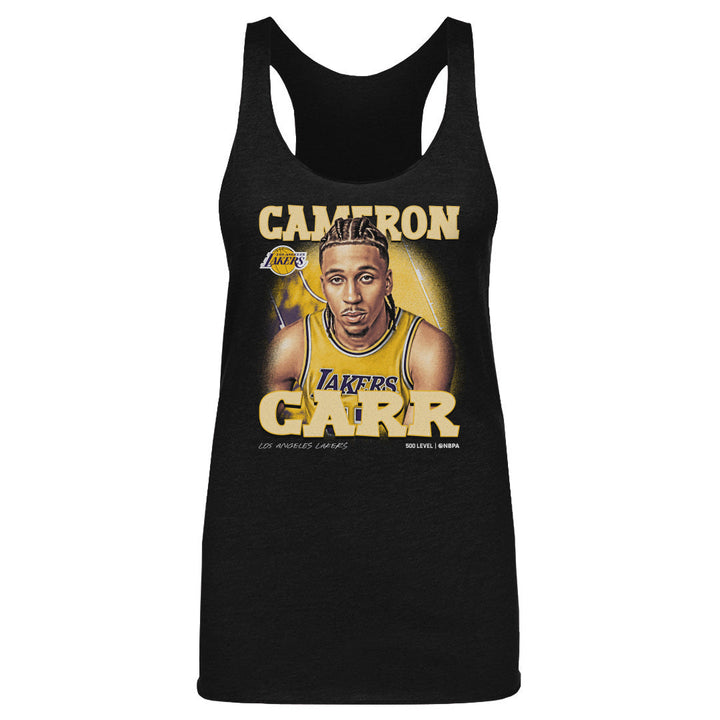 Cameron Carr Los Angeles Lakers Airbrush WHT