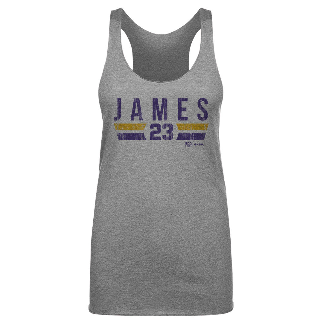 LeBron James Los Angeles Lakers Font - Lakers Store