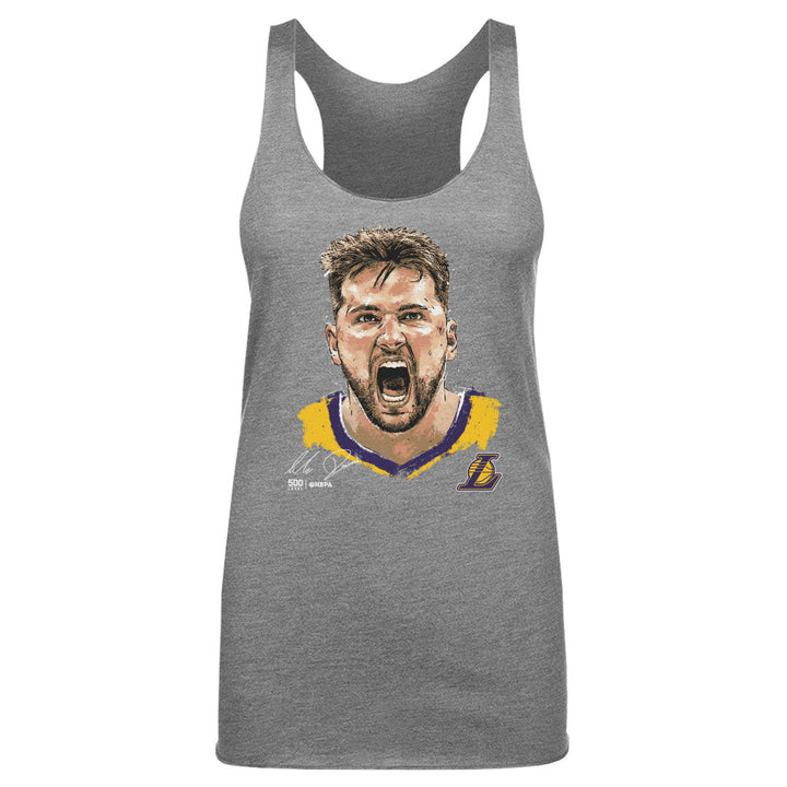 Luka Doncic Los Angeles Lakers Scream WHT
