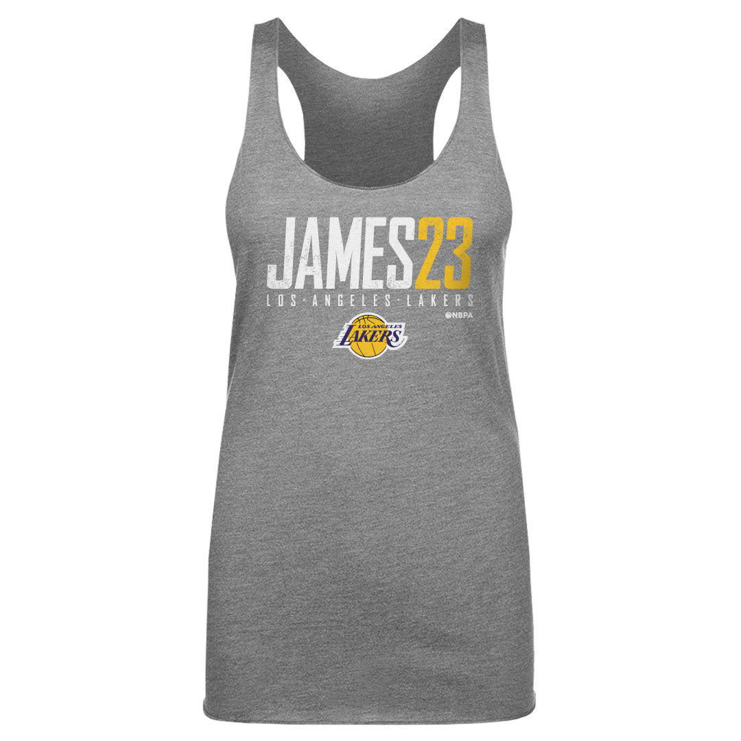 LeBron James Los Angeles Lakers Elite WHT