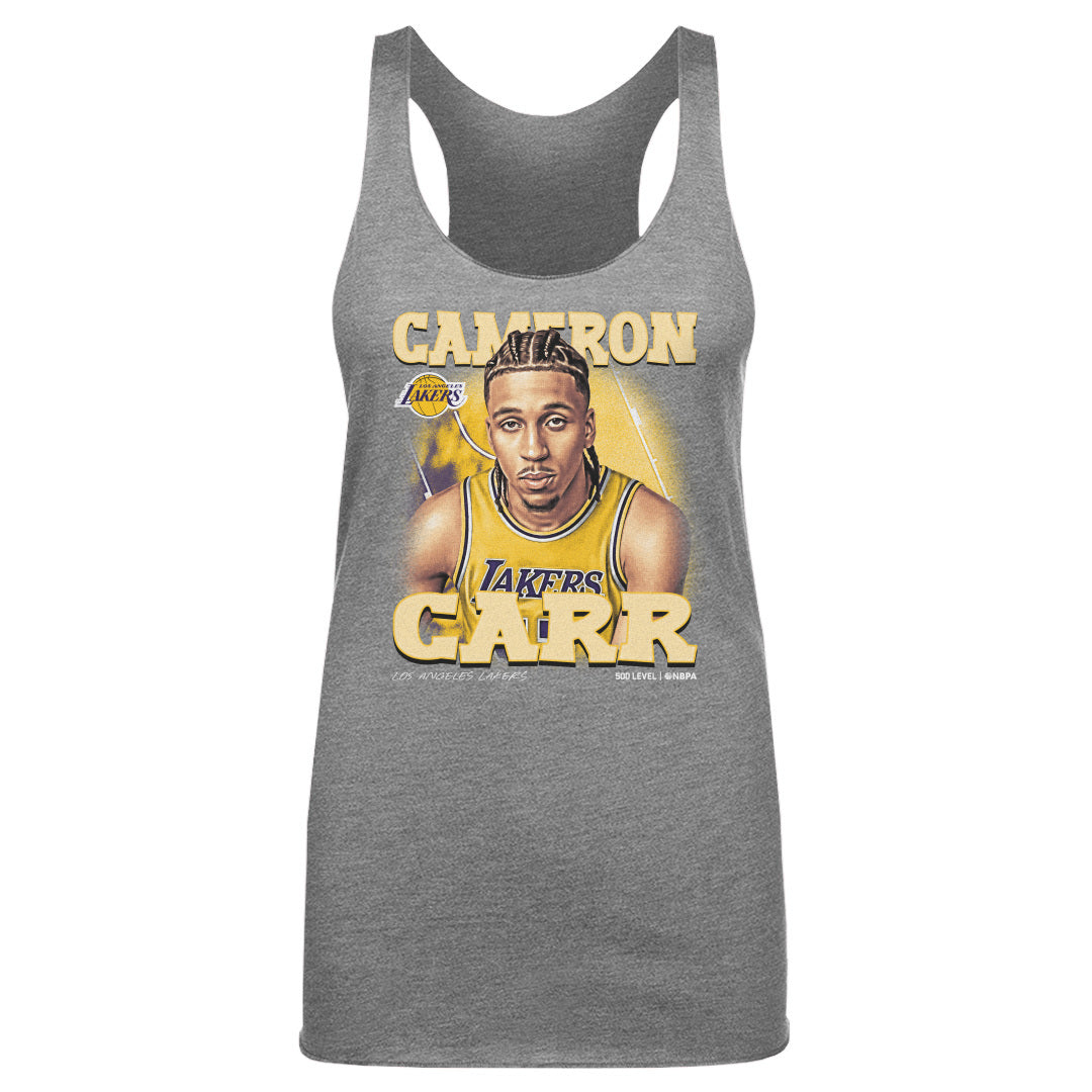Cameron Carr Los Angeles Lakers Airbrush WHT