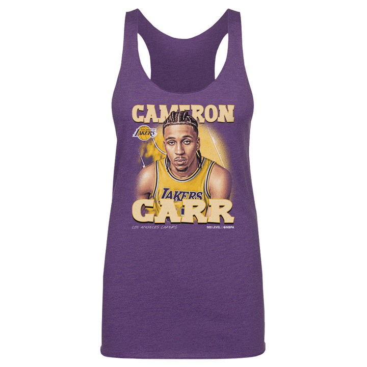 Cameron Carr Los Angeles Lakers Airbrush WHT