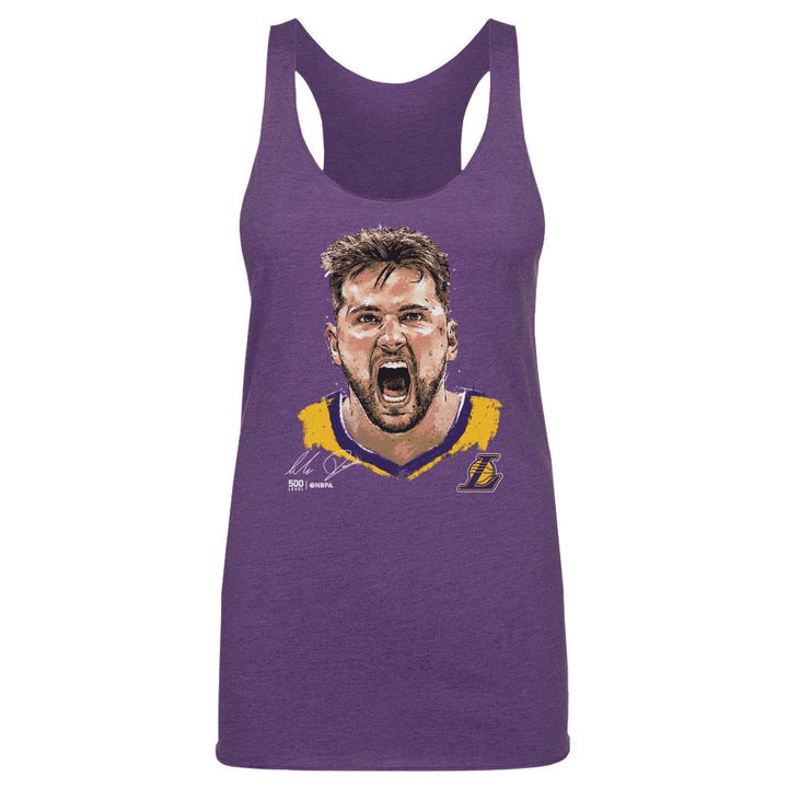 Luka Doncic Los Angeles Lakers Scream WHT