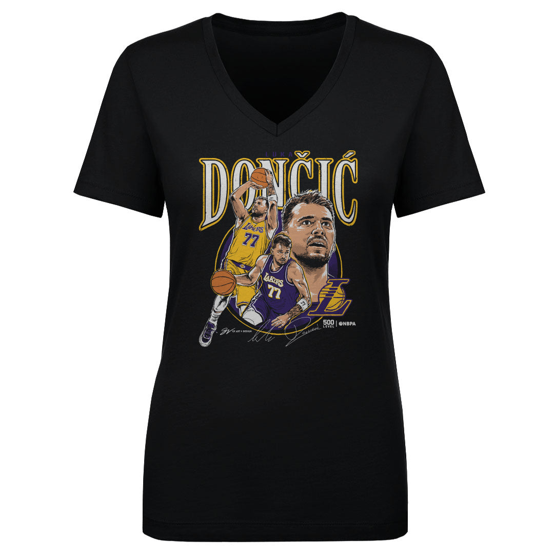 Luka Doncic Los Angeles Lakers Trio WHT