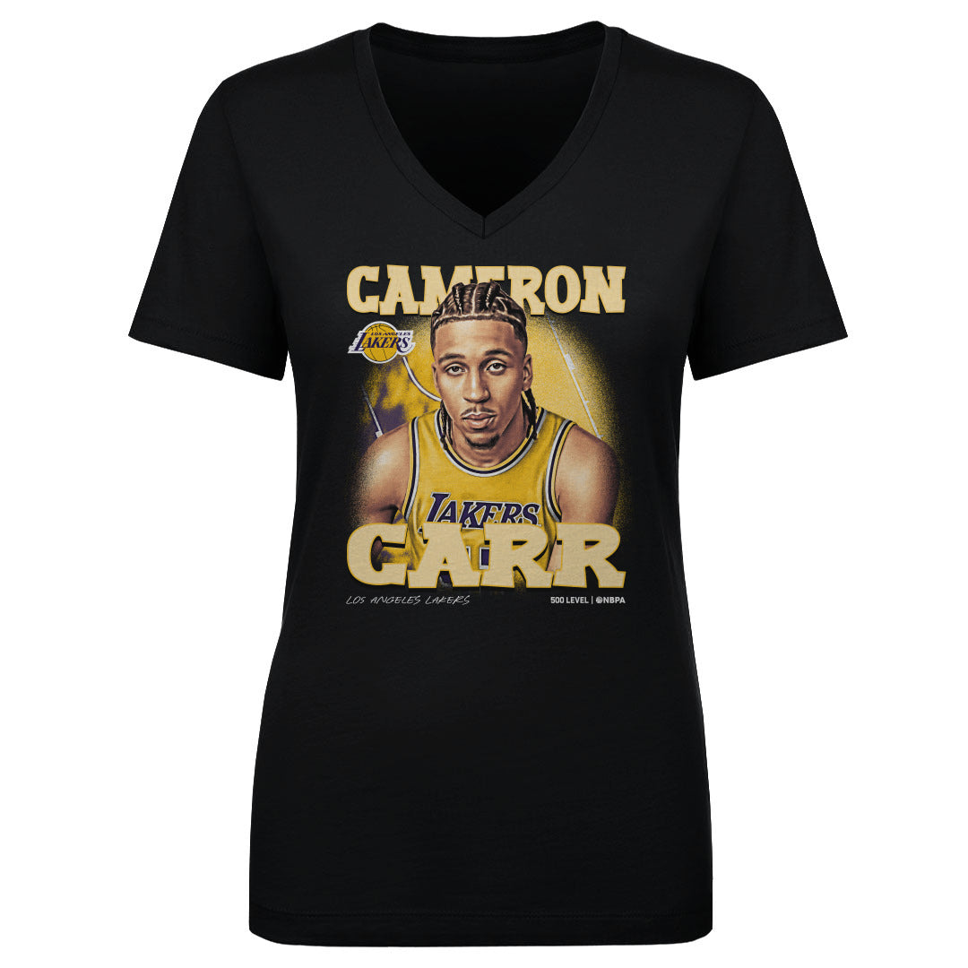 Cameron Carr Los Angeles Lakers Airbrush WHT