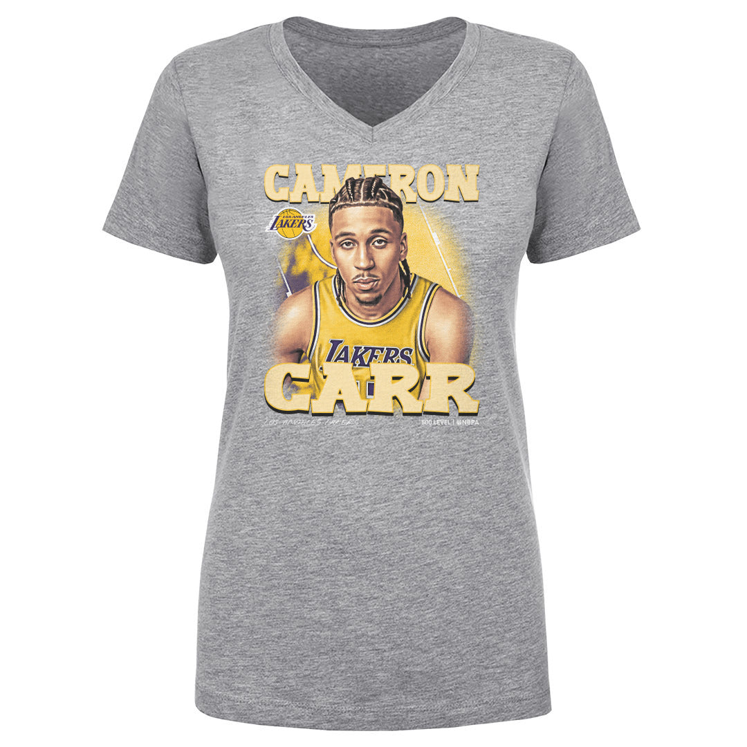Cameron Carr Los Angeles Lakers Airbrush WHT