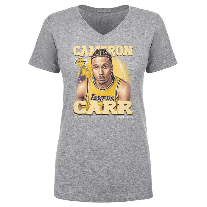 Cameron Carr Los Angeles Lakers Airbrush WHT