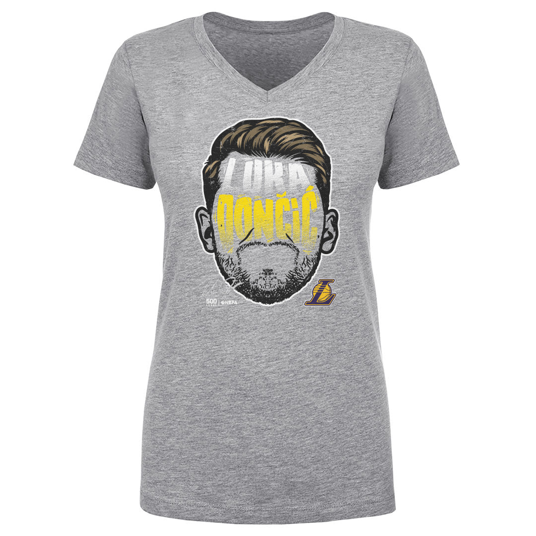 Luka Doncic Los Angeles Lakers Player Silhouette WHT