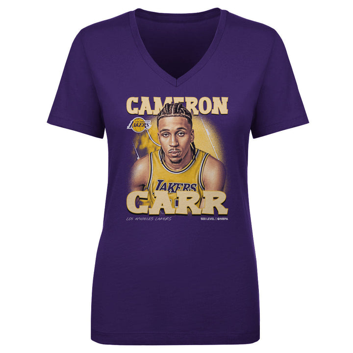 Cameron Carr Los Angeles Lakers Airbrush WHT