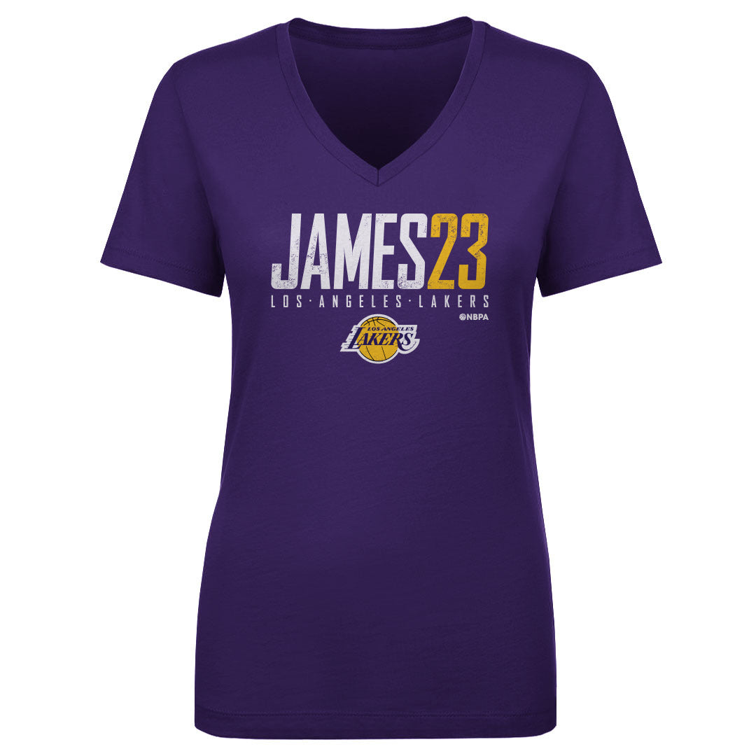 LeBron James Los Angeles Lakers Elite WHT