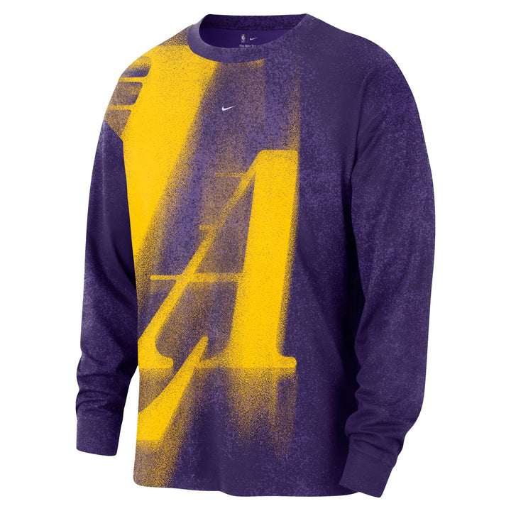Lakers Anthem Long Sleeve Tee - Lakers Store