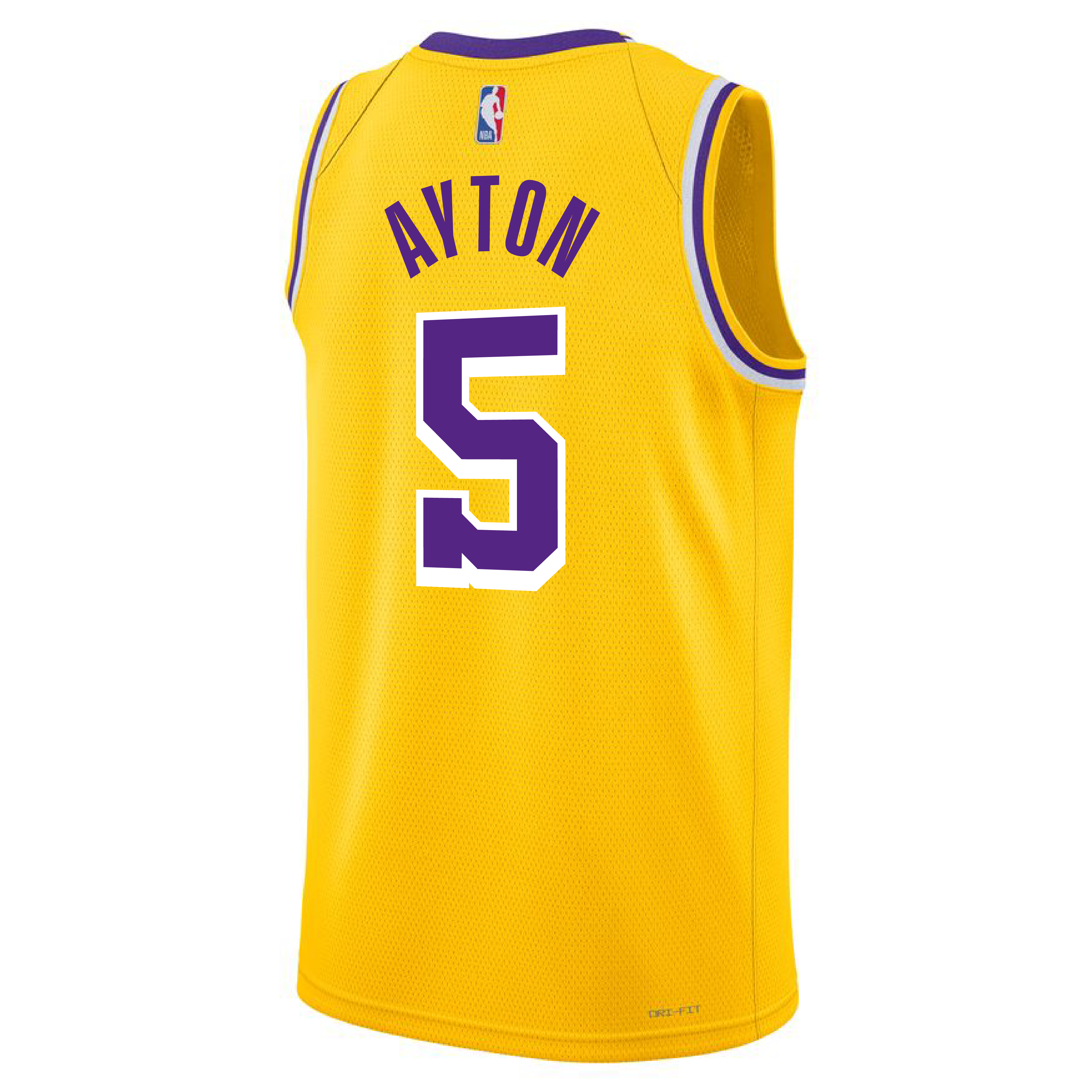 ad lakers jersey number