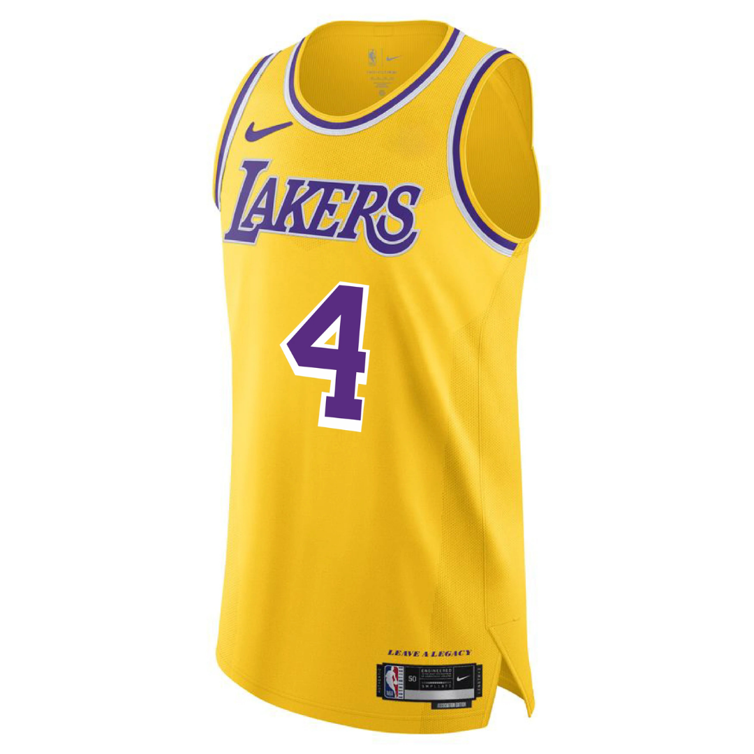 Lakers Knecht Icon Authentic Jersey