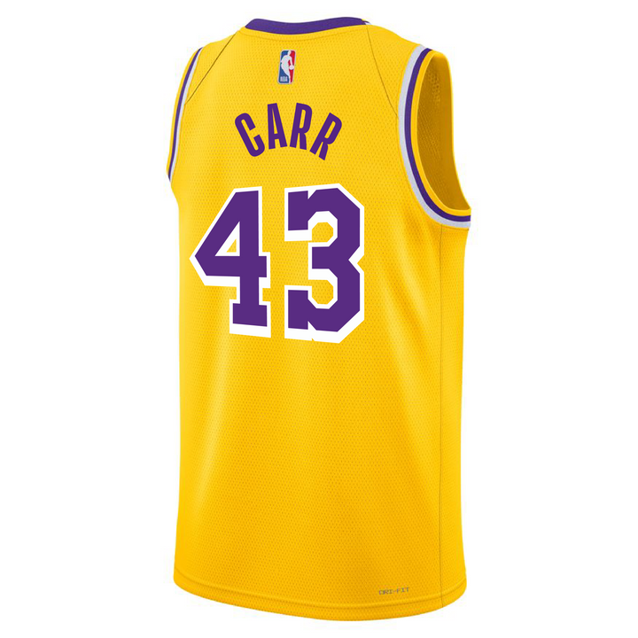 Lakers 26 Carr Icon Swingman Jersey