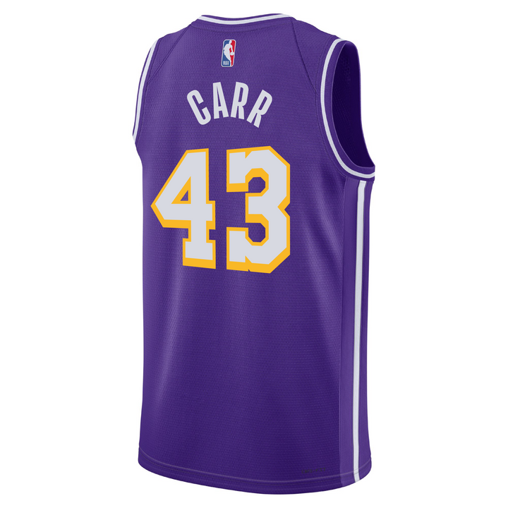 Lakers 26 Carr Statement Swingman Jersey