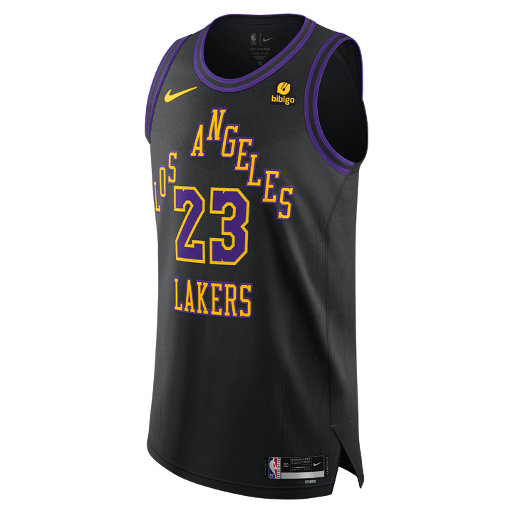 Lakers CE23 James Authentic Jersey