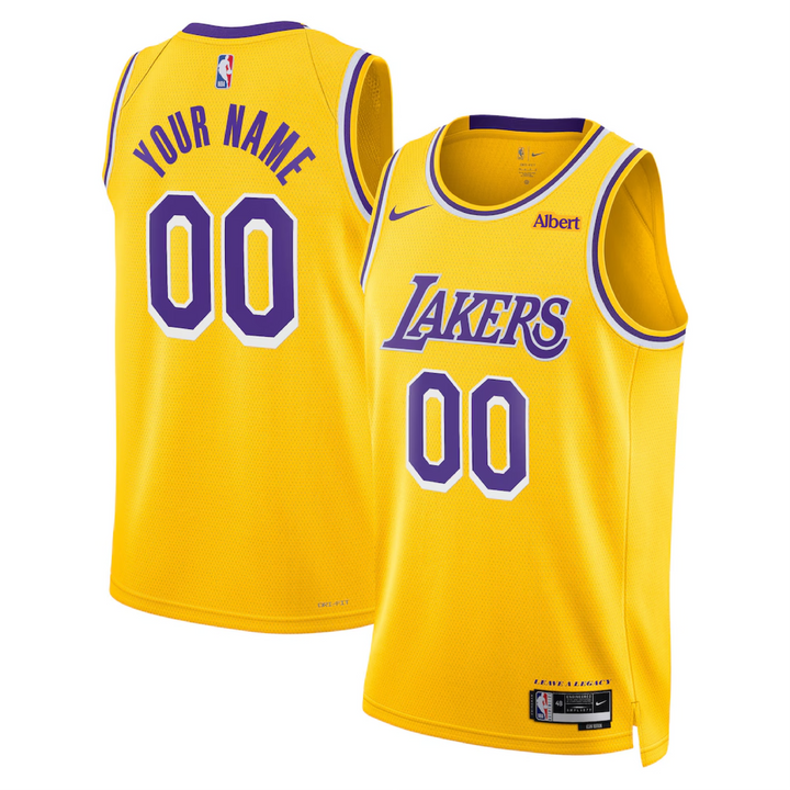 Lakers Custom Icon Swingman Jersey
