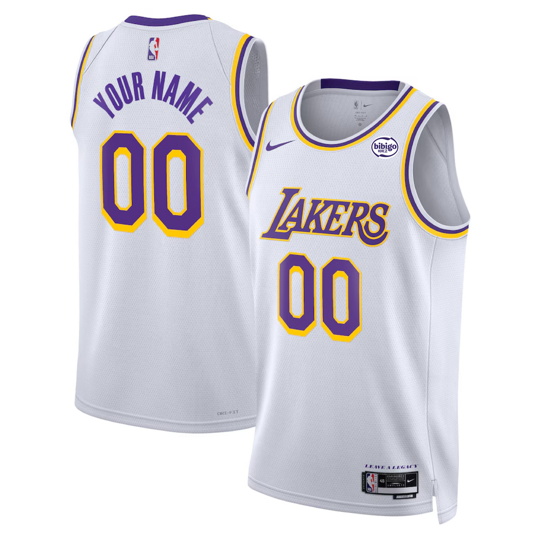 Lakers Custom Association Swingman Jersey - Lakers Store
