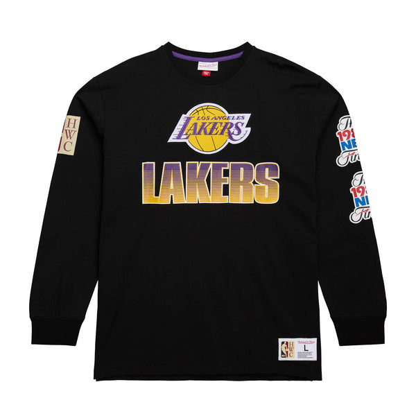 Lakers All Over 87-88 Finals Long Sleeve Tee – Lakers Store