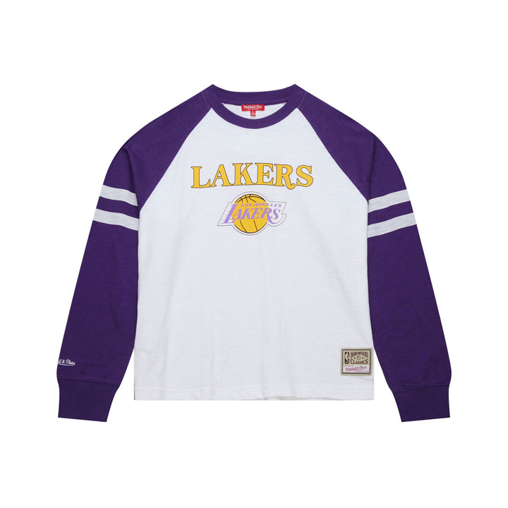 Lakers Women's Slub LS Tee