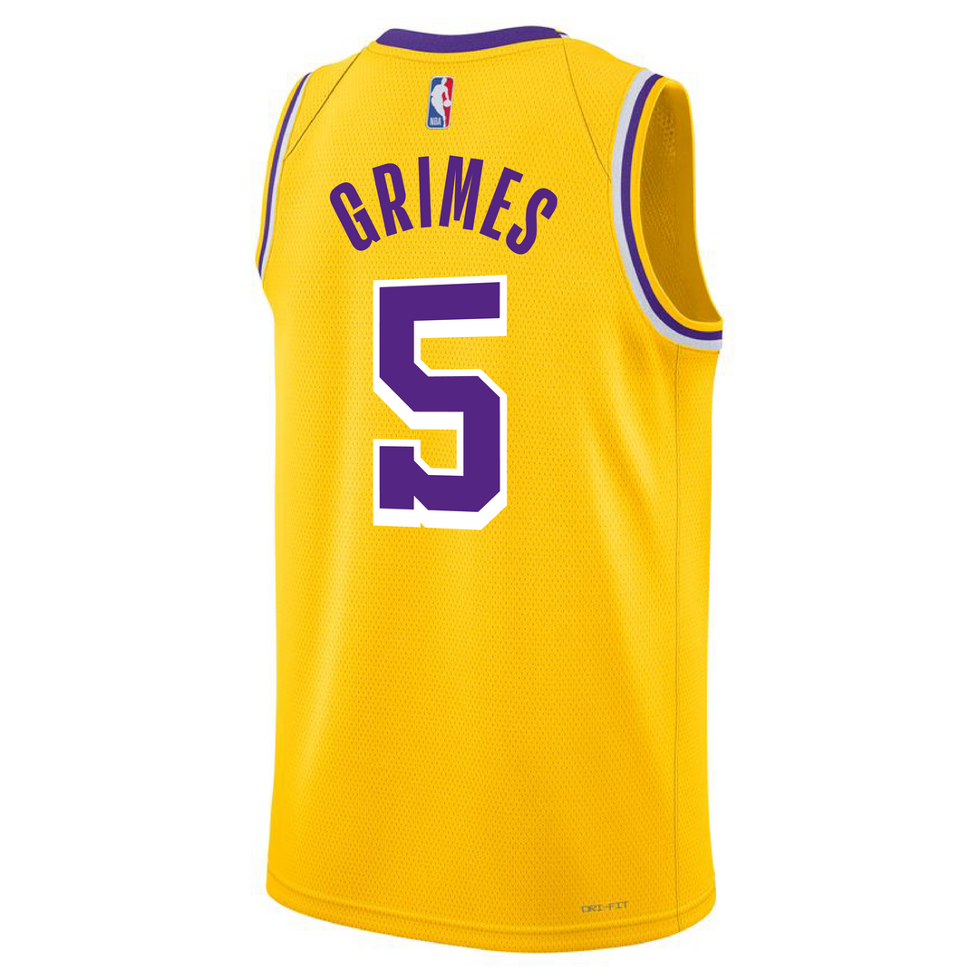 Lakers 26 Grimes Icon Swingman Jersey