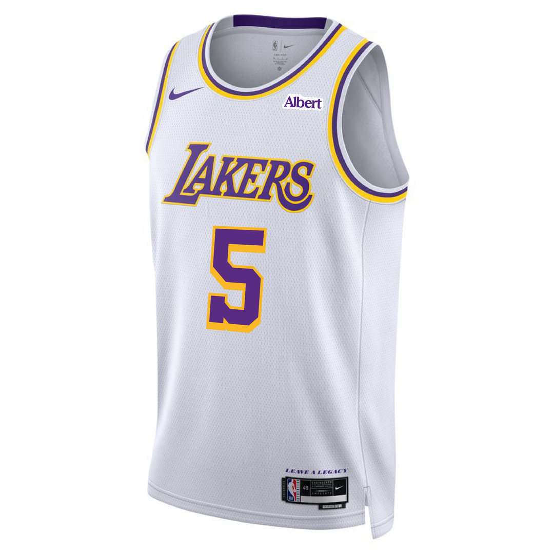 Lakers 26 Grimes Association Swingman Jersey