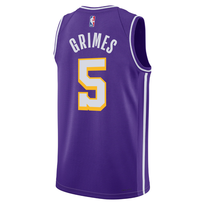Lakers 26 Grimes Statement Swingman Jersey