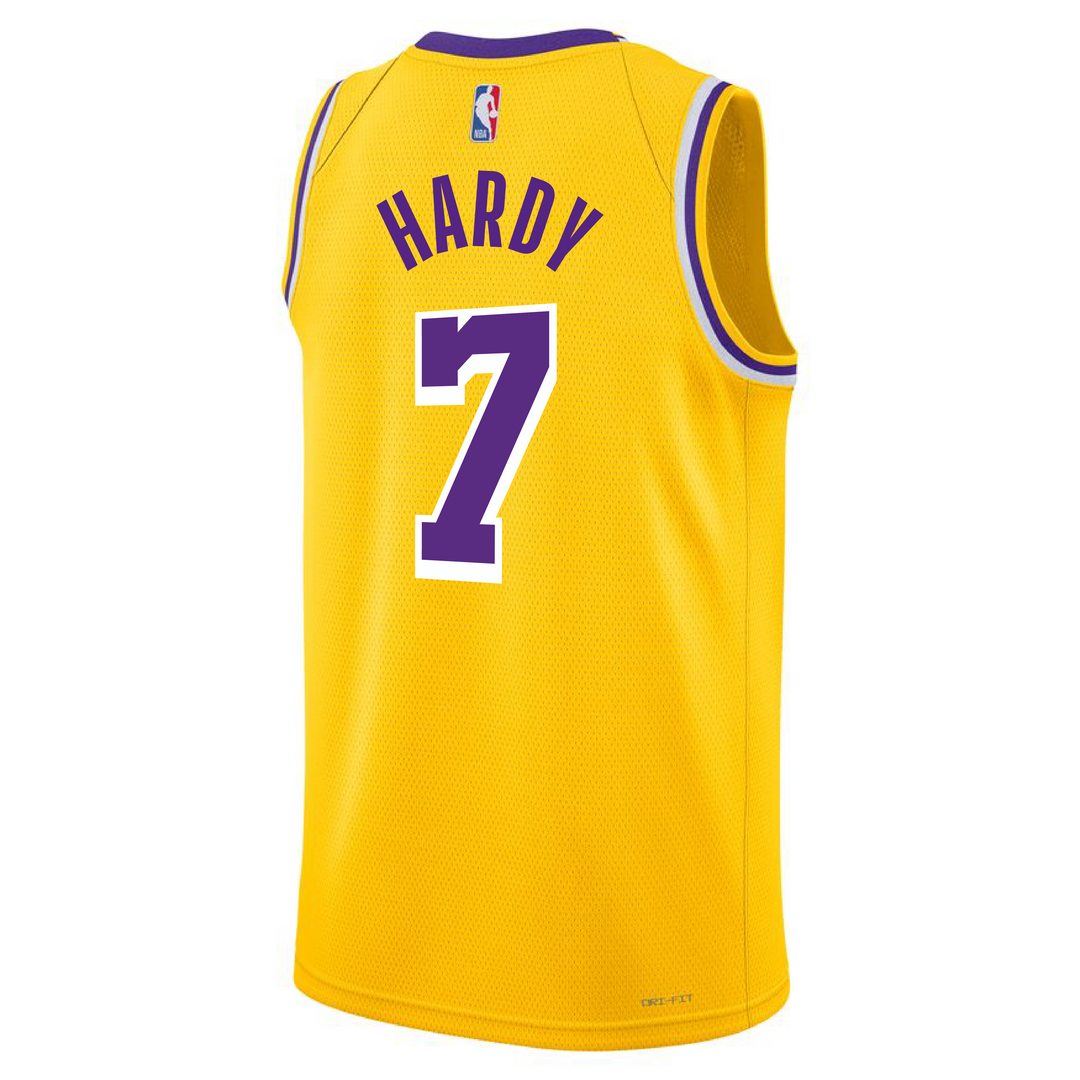 Lakers 26 Hardy Icon Swingman Jersey