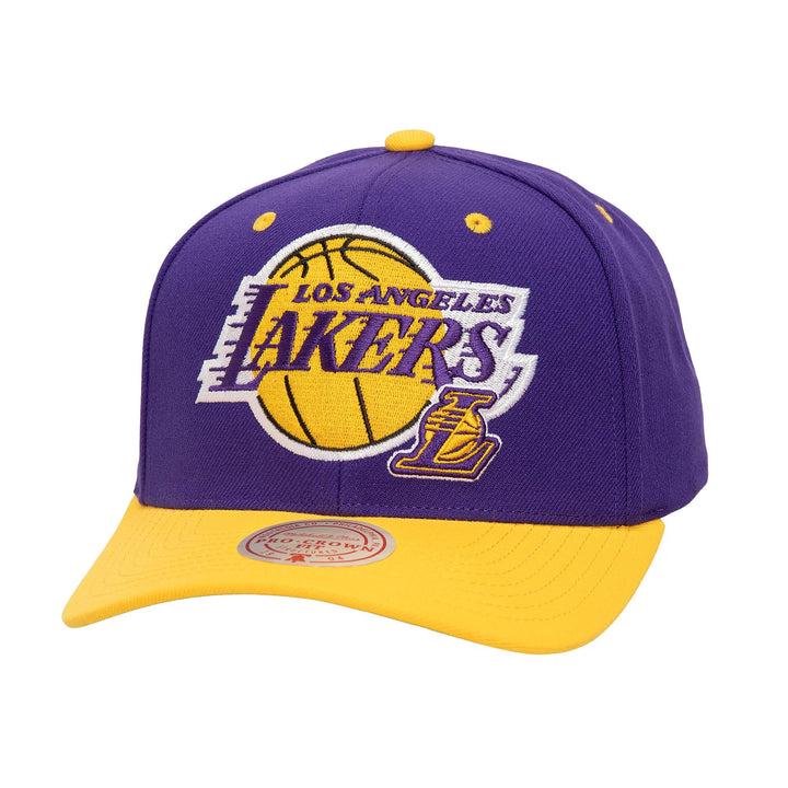 Lakers Men's Dual Logo Pro Snapback