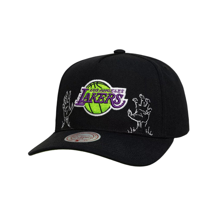 Lakers From The Depths Hands Pro Snapback Hat - Lakers Store