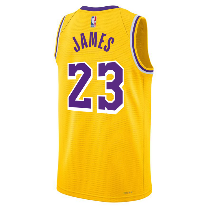 Los Angeles Lakers LeBron James #23 Icon Swingman Jersey