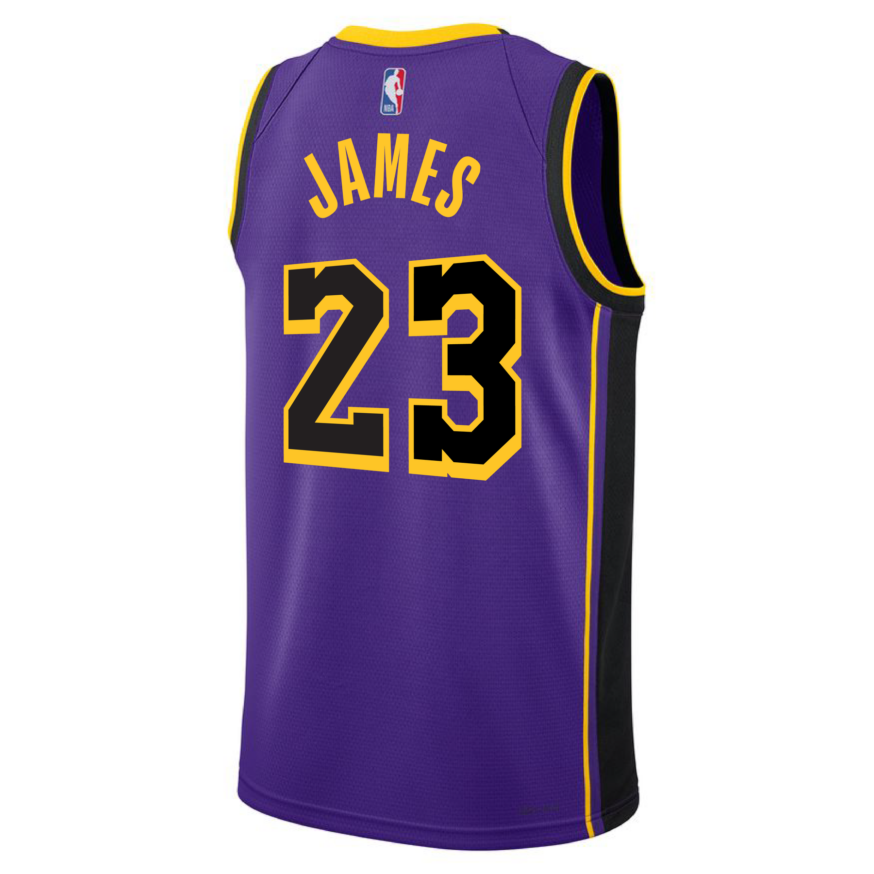 Los Angeles Lakers LeBron James 23 Statement Swingman Jersey Lakers Store