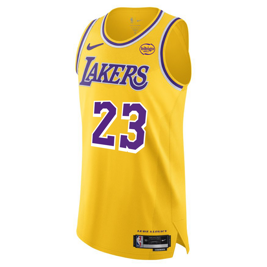 Los Angeles Lakers LeBron James #23 Icon Authentic Jersey – Lakers Store