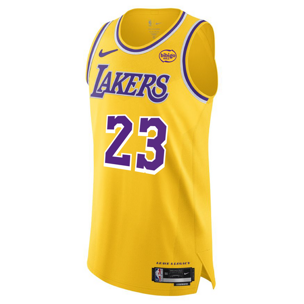 Los Angeles Lakers LeBron James #23 Icon Authentic Jersey – Lakers