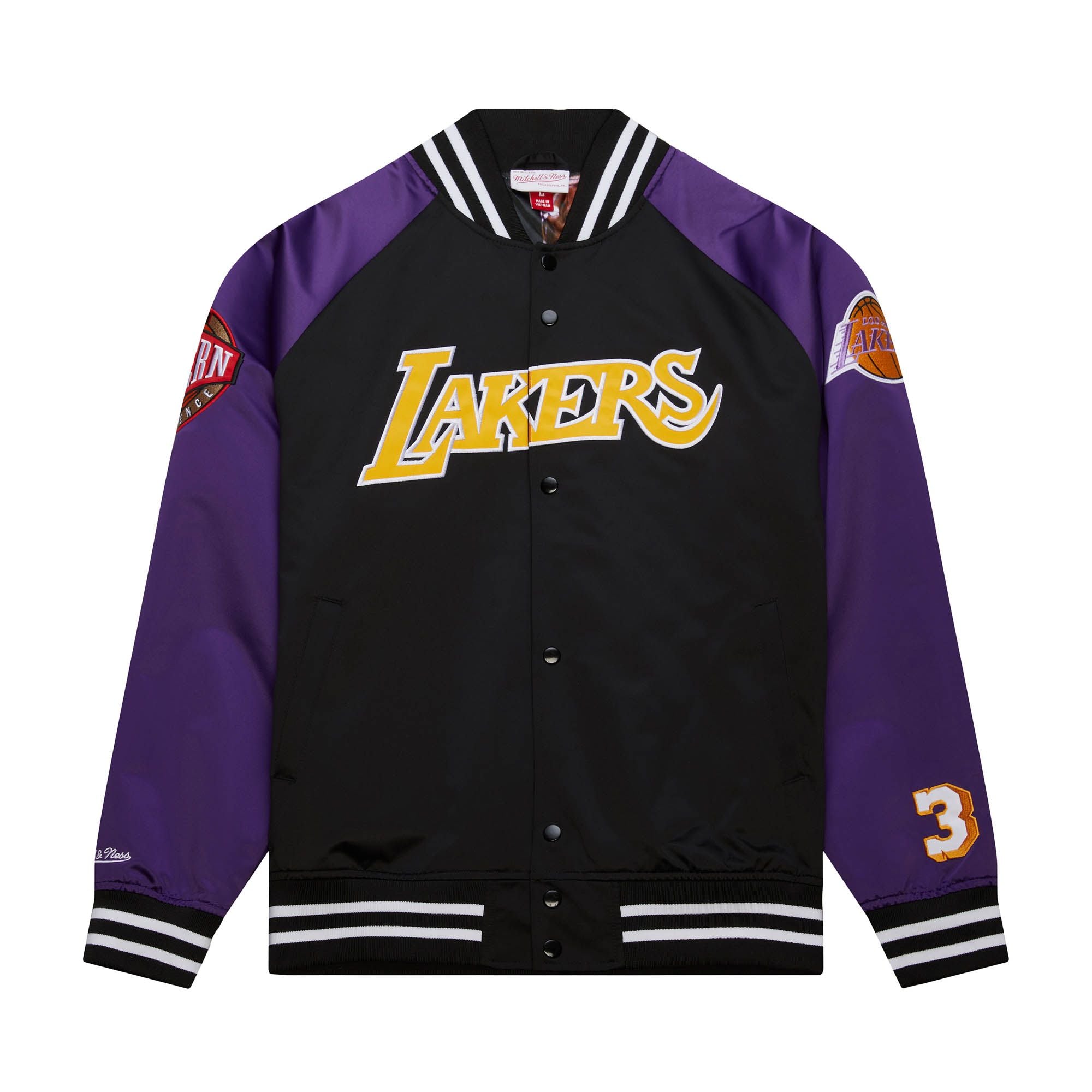 Lakers satin jacket hotsell