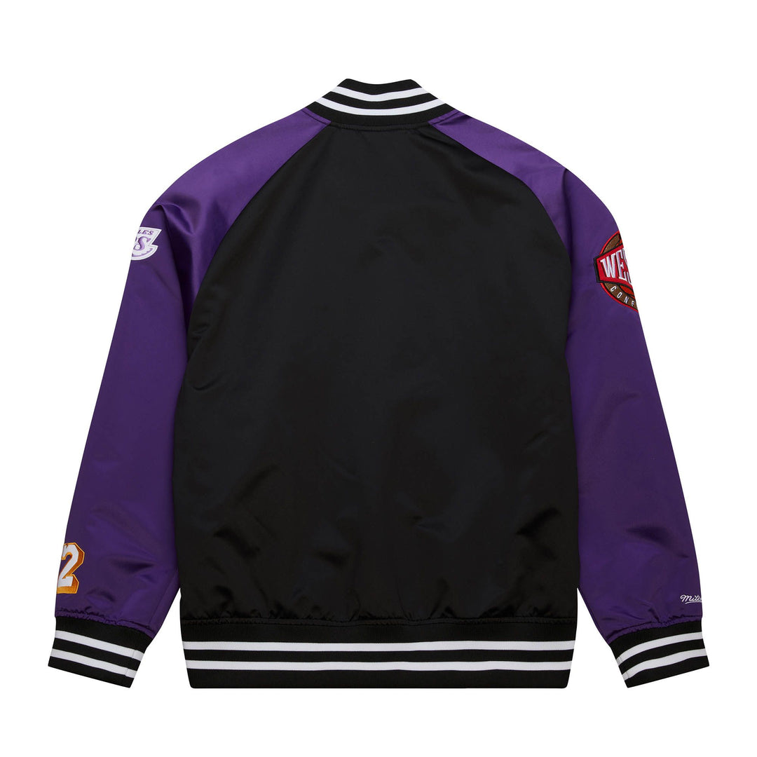 Lakers Lightweight Satin Jacket Magic Johnson