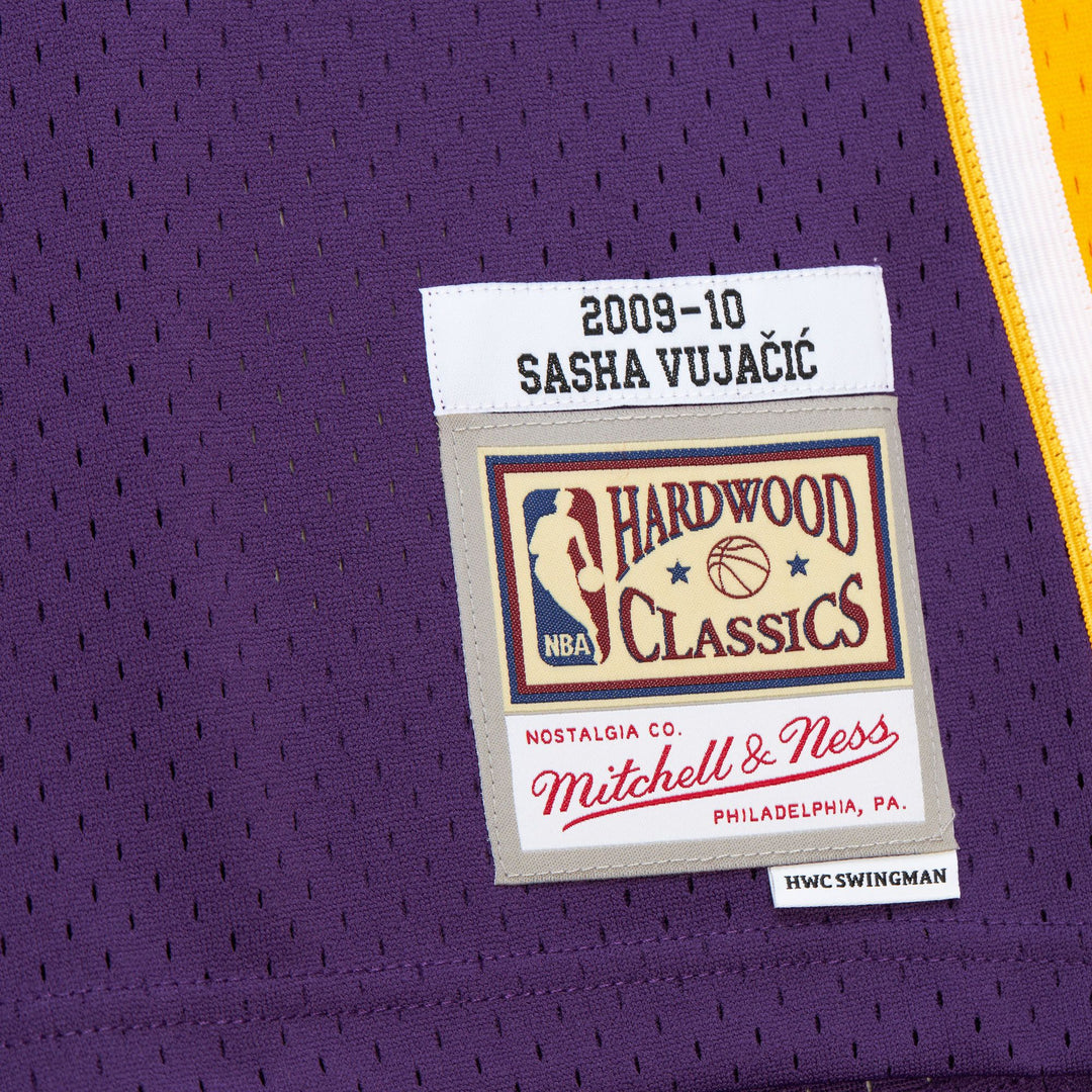 Lakers 2009 Purple Vujačić Jersey