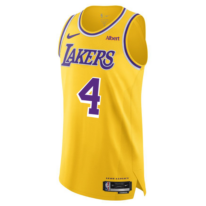 Lakers Knecht Icon Authentic Jersey - Lakers Store